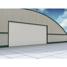 DoorHan Промышленные секционные ворота из алюминиевых сэндвич-панелей ISD03ALU