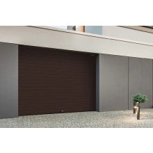 DoorHan Гаражные секционные ворота из алюминиевых сэндвич-панелей RSD02LUX