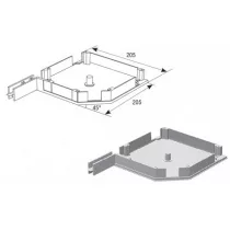 ДОРХАН Крышка боковая RK20539 GOLDEN OAK