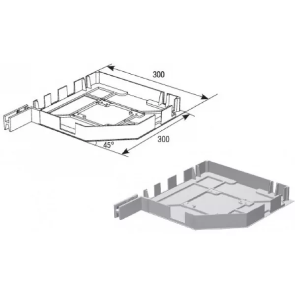 ДОРХАН Крышка боковая RK30040 DARK OAK ДОРХАН Крышка боковая RK30040 DARK OAK