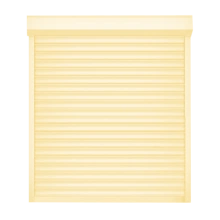 ДОРХАН Рольставни 2900х1200 цвета RAL 1014 (бежевый) взломостойкие с автоматикой