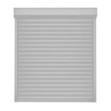 ДОРХАН Рольставни 2400х1600 цвета RAL 9006 (серебристый) взломостойкие без автоматики