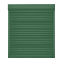 ДОРХАН Рольставни 2000х1300 цвета RAL 6005 (зелёный) взломостойкие без автоматики
