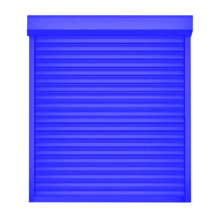 ДОРХАН Рольставни 3000х1900 цвета RAL 5005 (синий) невзломостойкие без автоматики