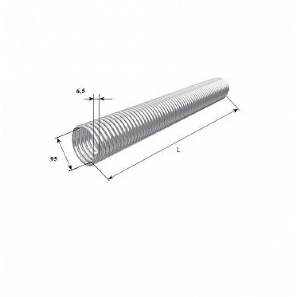 ДОРХАН Пружина окрашенная 95- 6,5 правая, 34065/mR/RAL7004
