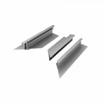 ДОРХАН Комплект верхней части калитки RAL9006, левая калитка, WD-TL(grey)