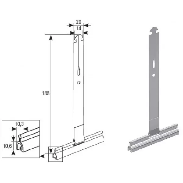 ДОРХАН Пружина тяговая RS190, RS190