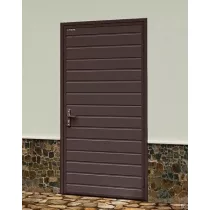 ДОРХАН Дверь DoorHan/880/2050/УЛЬТРА(B)/525/8017 доска/9003 доска/правая/с угловой рамой/серебро/ключ-ключ, DUB-880/525/8017/9003/N/R