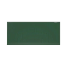 ДОРХАН Откатные ворота 5000х1900 цвета RAL 6005 (зелёный) с дизайном 'филенка' с автоматикой