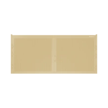 ДОРХАН Распашные ворота 4800х1600 цвета RAL 1014 (бежевый) с дизайном 'доска' с автоматикой
