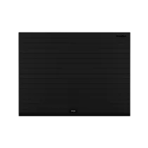 ДОРХАН Секционные ворота стальные 2200х2800 цвета RAL 7016 (антрацит) с дизайном 'доска' с автоматикой