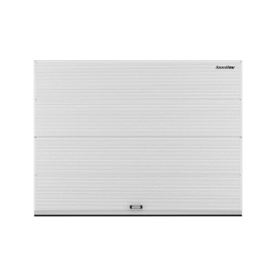 ДОРХАН Секционные ворота стальные 4800х2200 цвета RAL 9003 (белый) с дизайном 'волна' без автоматики ДОРХАН Секционные ворота стальные 4800х2200 цвета RAL 9003 (белый) с дизайном 'волна' без автоматики