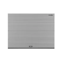 ДОРХАН Секционные ворота стальные 3000х2300 цвета RAL 7004 (серый) с дизайном 'волна' без автоматики