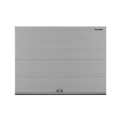 ДОРХАН Секционные ворота стальные 4700х2900 цвета RAL 7004 (серый) с дизайном 'волна' без автоматики ДОРХАН Секционные ворота стальные 4700х2900 цвета RAL 7004 (серый) с дизайном 'волна' без автоматики