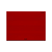 ДОРХАН Секционные ворота стальные 4900х2800 цвета RAL 3000 (красный) с дизайном 'волна' с автоматикой