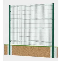 ДОРХАН Система ограждений 88000х1550 цвета RAL 6005 (зелёный)