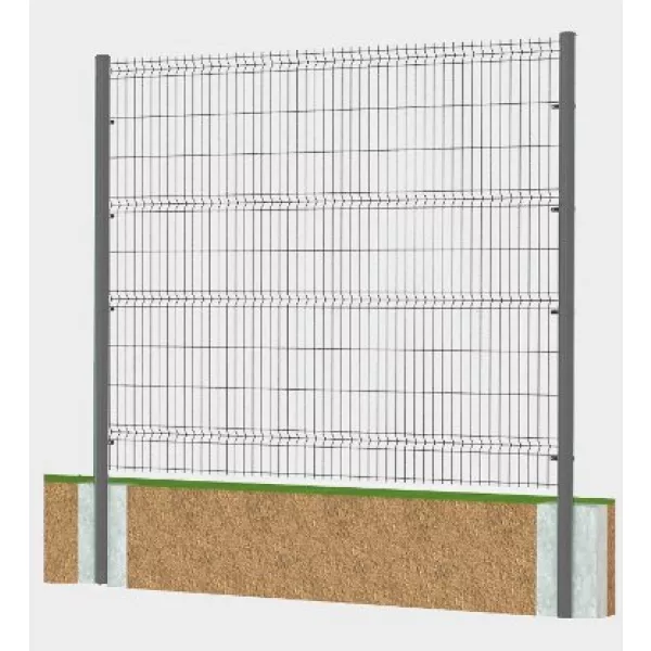ДОРХАН Система ограждений 19000х2050 цвета RAL 7004 (серый)